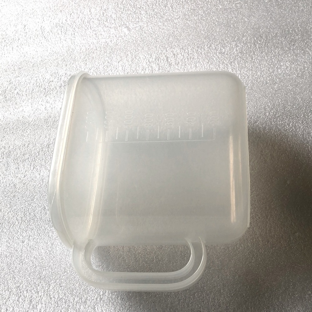 9 Plastic containers and 1 food flexible seal ware